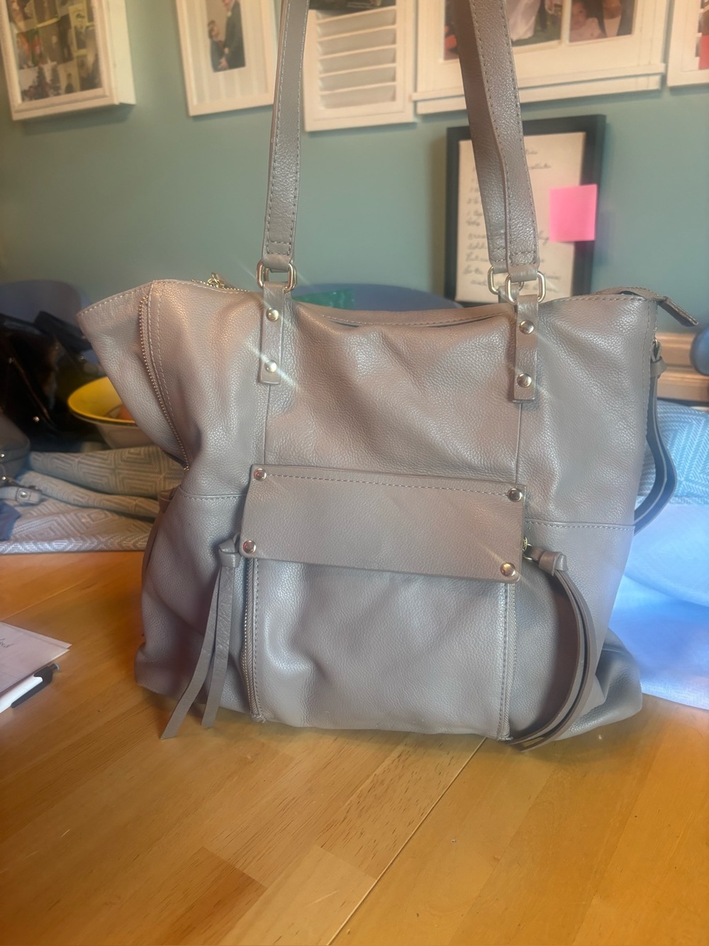 Kooba Classic Women's Tote Bag in Taupe